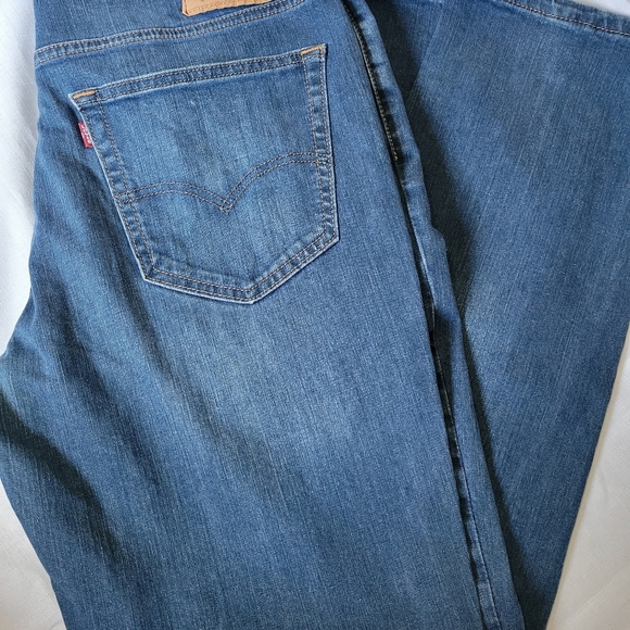 Levi's 541 Blue Straight Jeans Classic Everyday Size 36 - Picture 10 of 10
